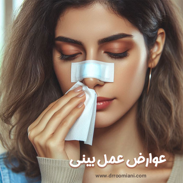 عوارض عمل بینی + دکتر مریم رومیانی