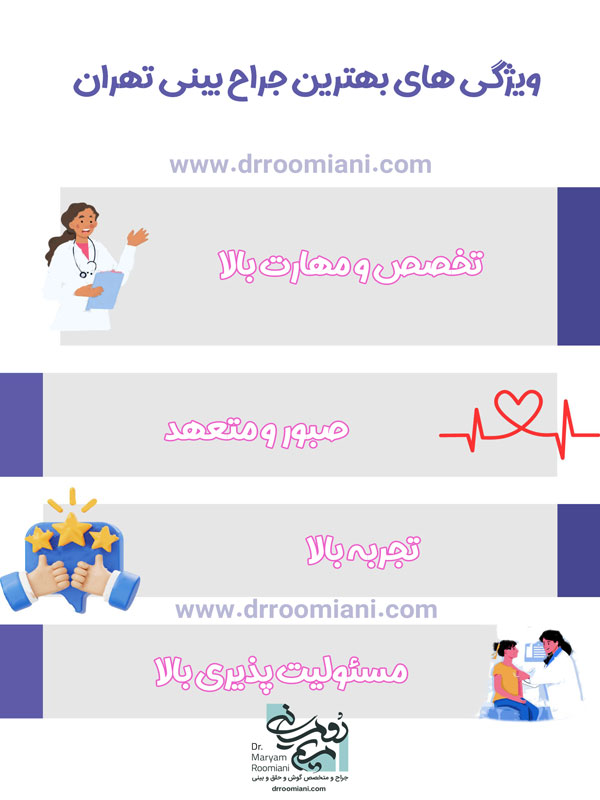 بهترین جراح بینی تهران - دکتر مریم رومیانی