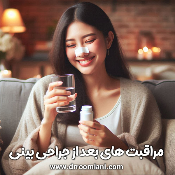 مراقبت های بعد از جراحی بینی + دکتر مریم رومیانی