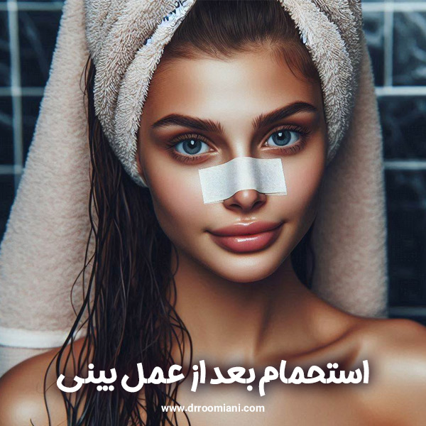 استحمام بعد از عمل بینی + دکتر مریم رومیانی