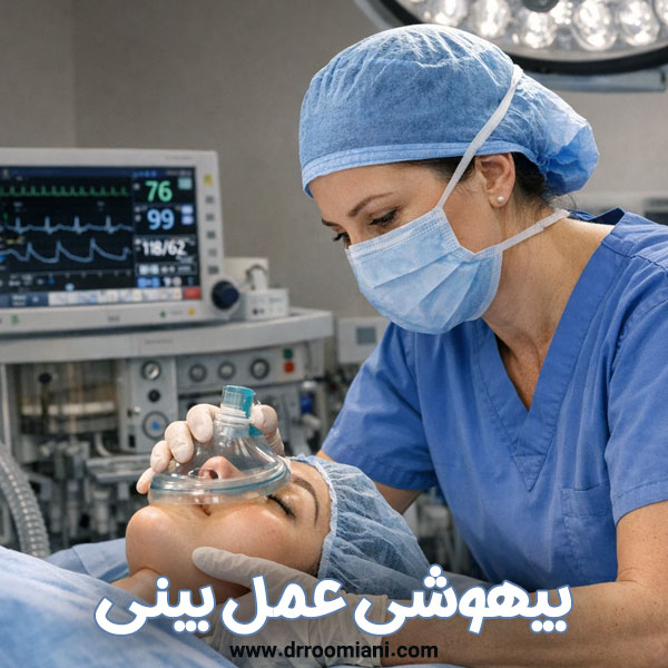 بیهوشی عمل بینی + دکتر مریم رومیانی